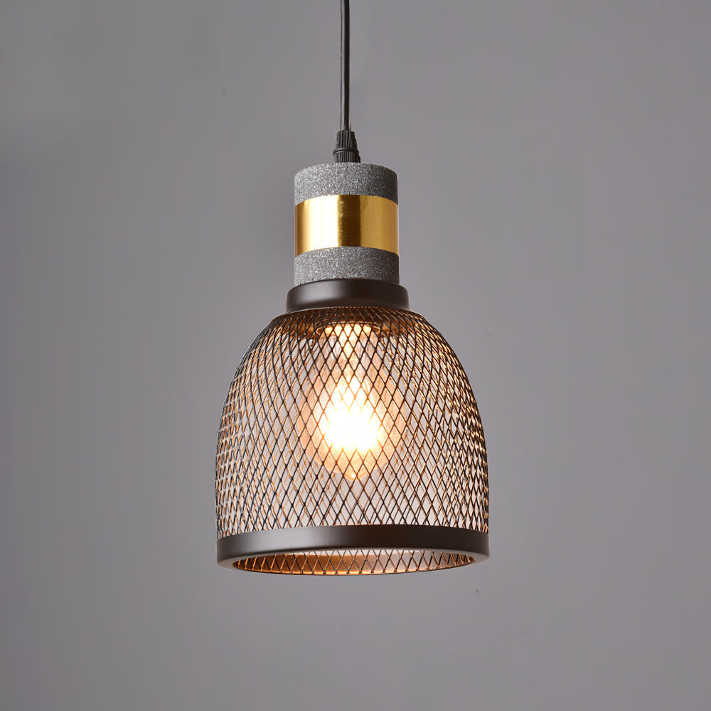 Lámpara Colgante de Concreto Urbana | Lámpara Colgante LED Industrial