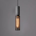 Lámpara Colgante de Concreto Urbana | Lámpara Colgante LED Industrial