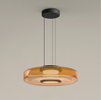 Lámpara colgante de vidrio | Luz colgante estilo Bauhaus