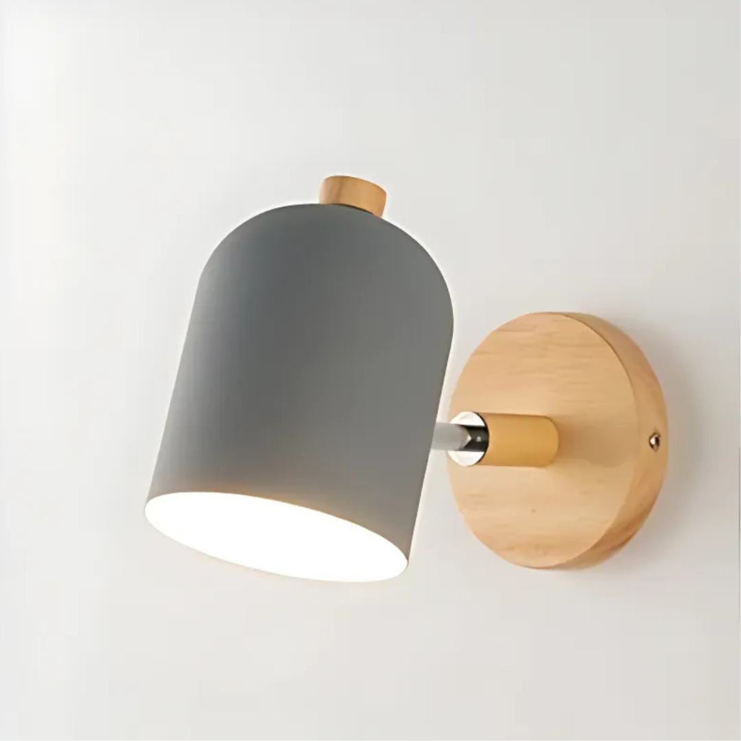 Lámpara de Pared Drelis | Diseño Minimalista Escandinavo de Madera