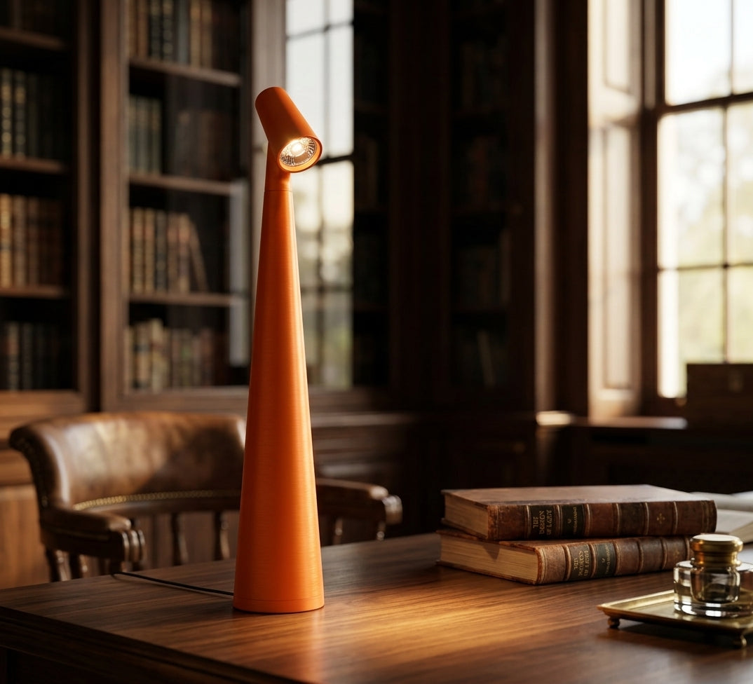 Luz de Noche USB con Sensor Táctil — Lámpara de Escritorio Antideslumbrante para Dormitorio, Viaje y Mesita de Noche