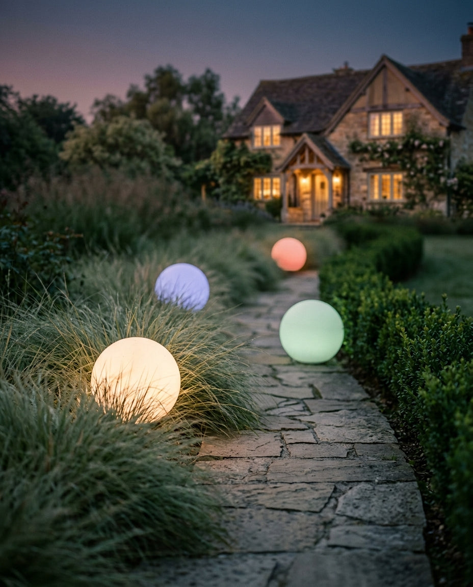 Esfera LED Ambiental GlowaSphere RGB — Luz de Atmósfera Regulable