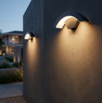 Lámpara de Pared LED Exterior Contemporánea — Impermeable IP65 para Balcón, Pasillo, Patio y Hotel