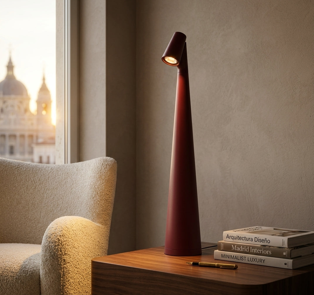 Luz de Noche USB con Sensor Táctil — Lámpara de Escritorio Antideslumbrante para Dormitorio, Viaje y Mesita de Noche
