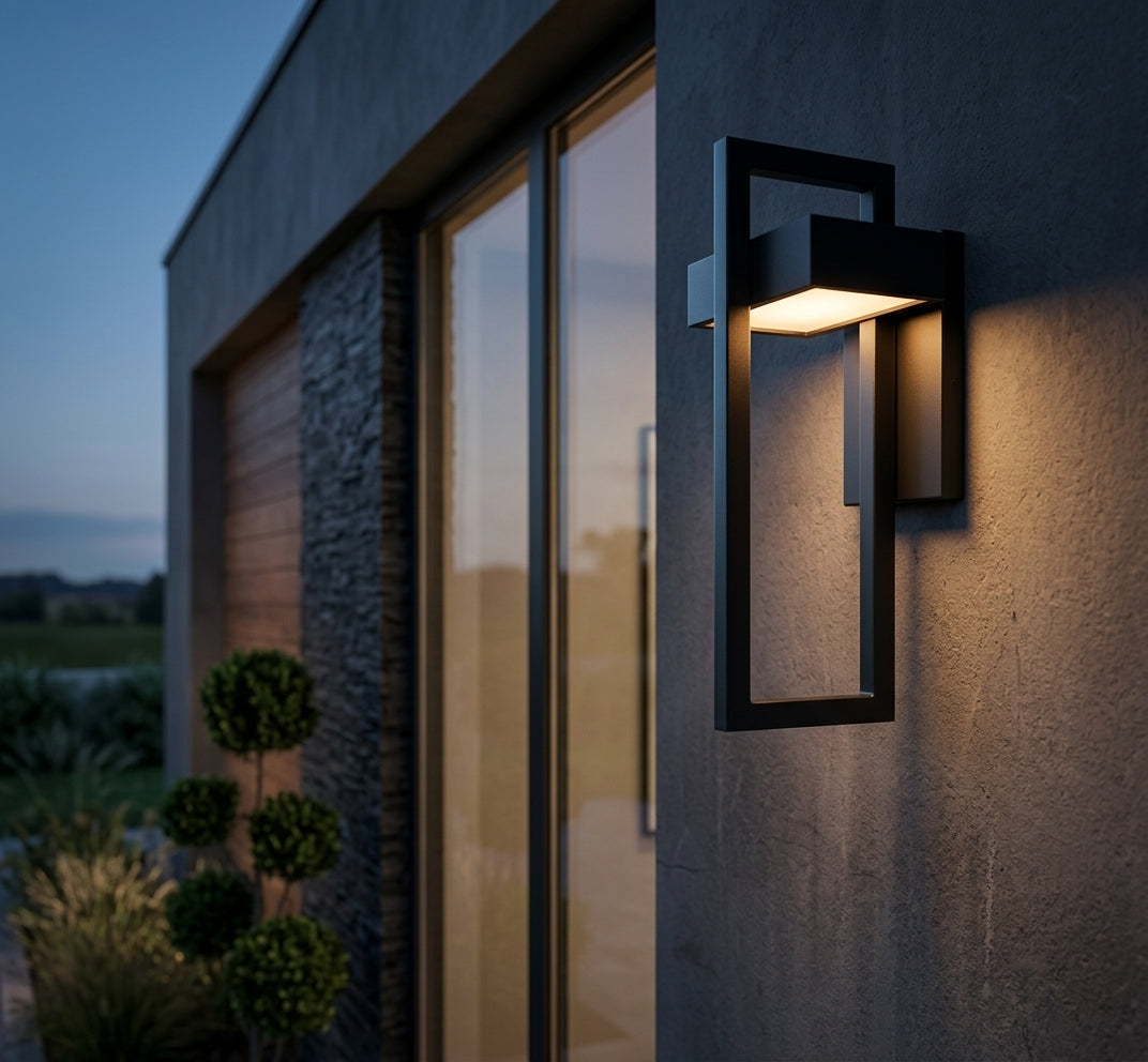 Lámpara de Pared LED 10W Impermeable — Aplique de Acero Inoxidable para Interior, Exterior, Balcón y Jardín