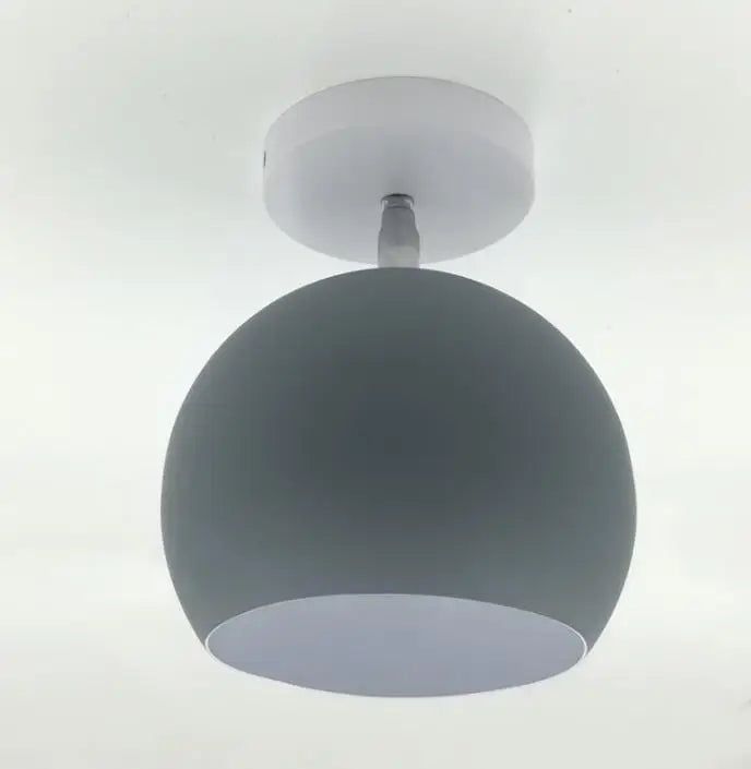 Lámpara de Techo Macaron Nórdica | Lámpara Redonda Moderna de Aluminio