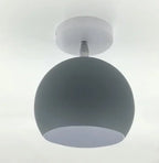 Lámpara de Techo Macaron Nórdica | Lámpara Redonda Moderna de Aluminio