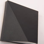 Lámpara de Pared LED Negra Moderna Aluminio