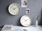 Reloj de Pared Nórdico | Diseño Minimalista con Marco de Madera