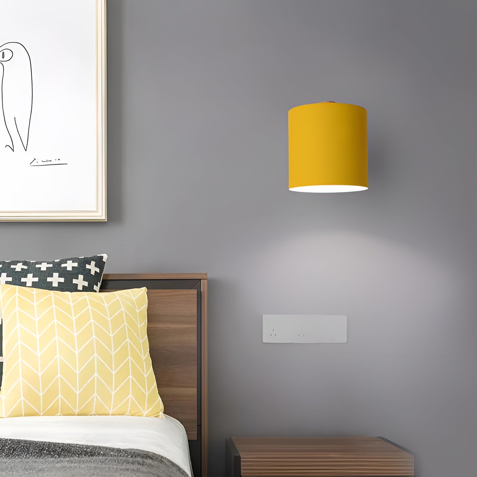 Lámpara de Pared Ajustable NordicGlow | Diseño Escandinavo Pastel