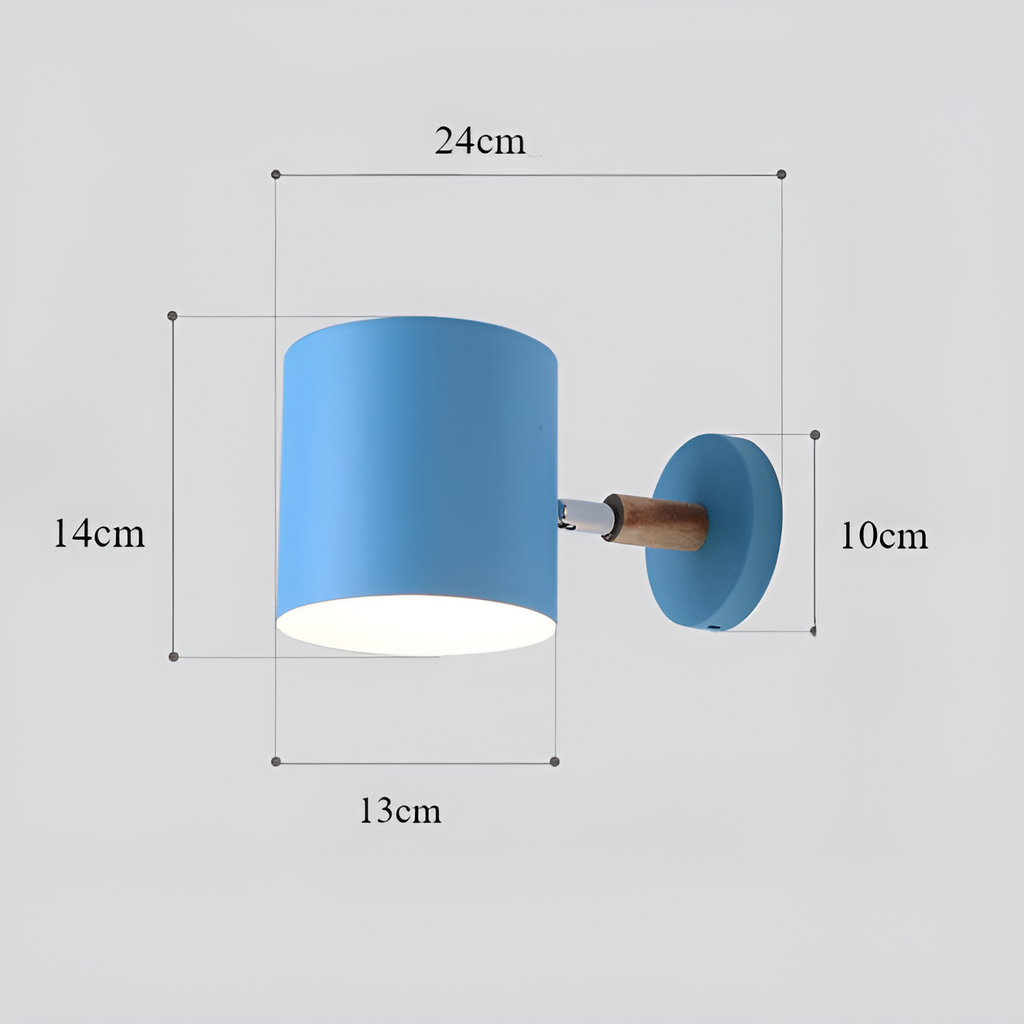 Lámpara de Pared Ajustable NordicGlow | Diseño Escandinavo Pastel