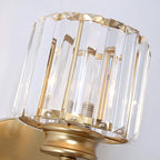 Lámpara de Pared de Cristal | Aplique Moderno de Vidrio y Hierro