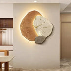 LumoClock | Reloj de Pared Grande y Moderno | Cuarzo Silencioso y Luz LED