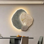 LumoClock | Reloj de Pared Grande y Moderno | Cuarzo Silencioso y Luz LED