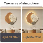 LumoClock | Reloj de Pared Grande y Moderno | Cuarzo Silencioso y Luz LED