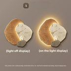 LumoClock | Reloj de Pared Grande y Moderno | Cuarzo Silencioso y Luz LED