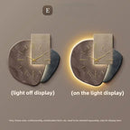 LumoClock | Reloj de Pared Grande y Moderno | Cuarzo Silencioso y Luz LED