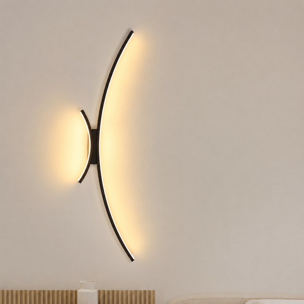 Lámpara de Pared LED Moderna | Aplique Lineal para Baño, Sala de Estar y Comedores