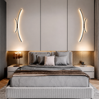 Lámpara de Pared LED Moderna | Aplique Lineal para Baño, Sala de Estar y Comedores