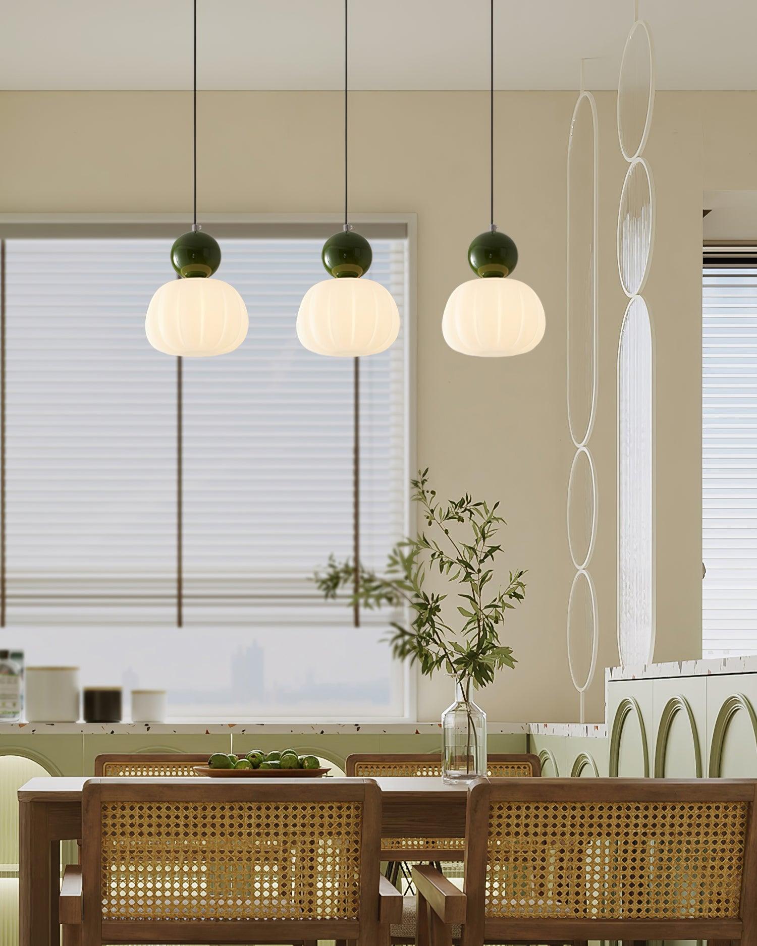 Lámpara Colgante Yedra | Diseño Orgánico Redondo en Acrílico