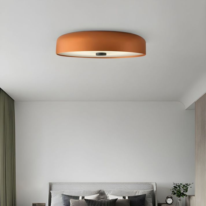 Lámpara de Techo Retro Nórdica | Plafón LED Minimalista