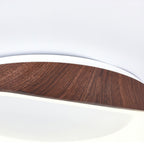 Lámpara de techo con veta de madera artística nórdica