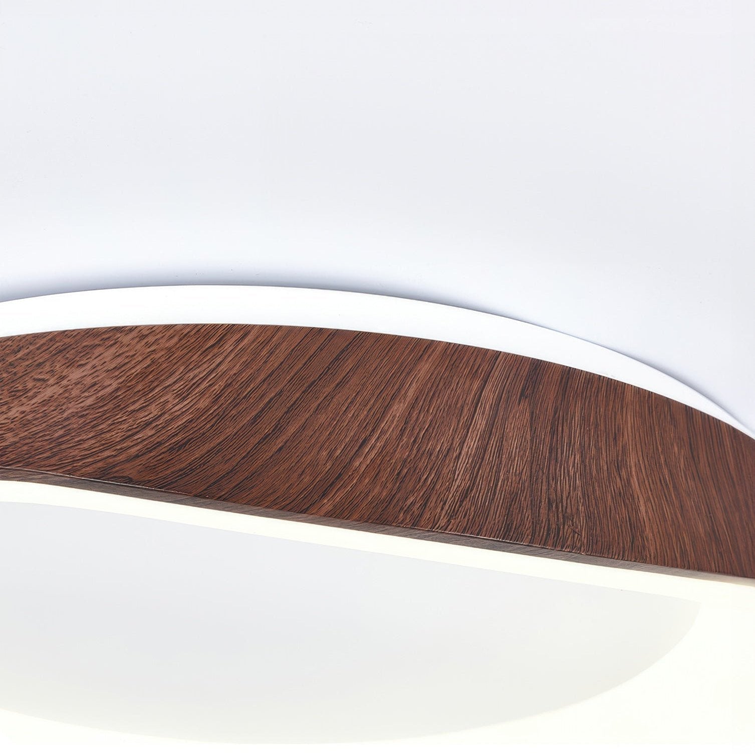 Lámpara de techo con veta de madera artística nórdica