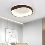 Lámpara de techo con veta de madera artística nórdica