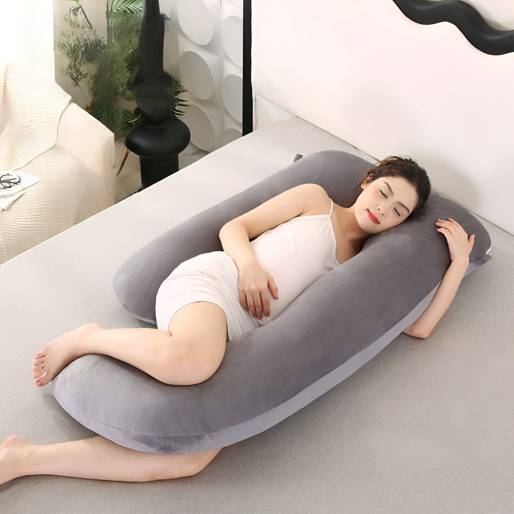 Almohada para embarazo Almohada corporal Cojín para dormir en forma de U