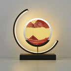 Sandlight - Lámpara de Mesa LED de Arena