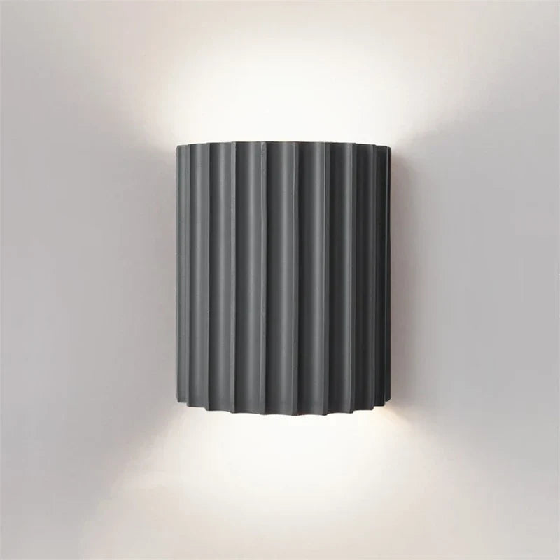 Lámpara de Pared de Resina Nórdica Moderna