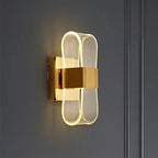 Lámpara de Pared LED de Lujo Nórdico | Luz Decorativa Moderna de Aluminio