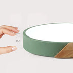 Lámpara de Techo LED Nórdica de Madera