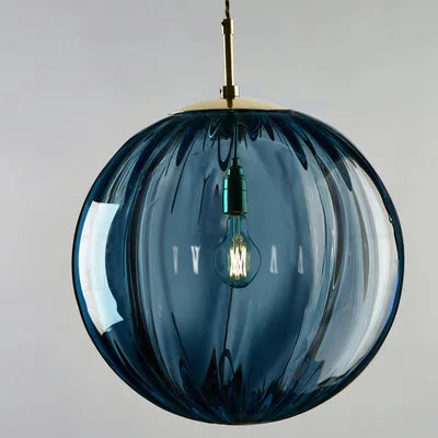 Lámpara Colgante de Bola de Cristal Nórdica