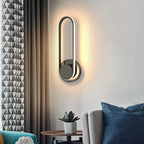 Lámpara de Pared LED Moderna | Aplique de Aluminio Giratorio 330°