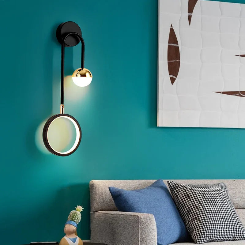 Lámpara de Pared Orbis | Diseño Nórdico Moderno con LED