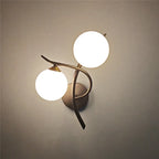 Lámpara de Pared Lunara | Diseño Nórdico LED de Doble Globo