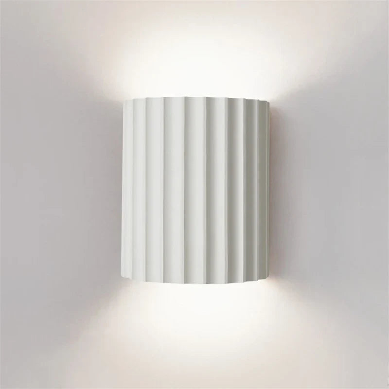 Lámpara de Pared de Resina Nórdica Moderna