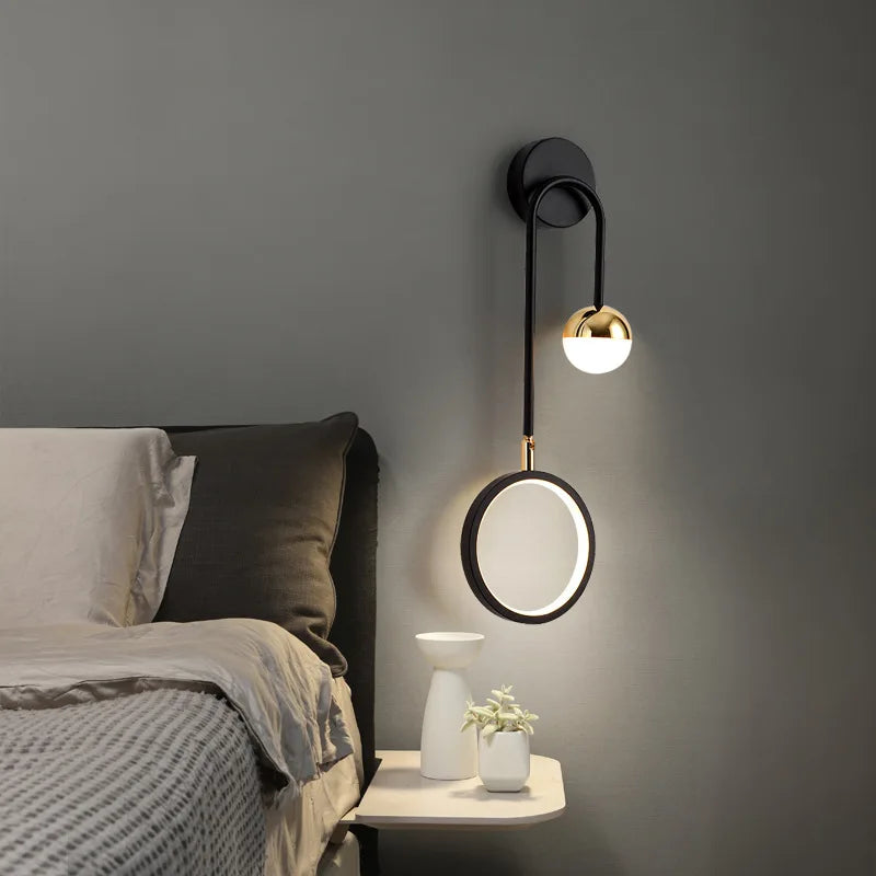 Lámpara de Pared Orbis | Diseño Nórdico Moderno con LED