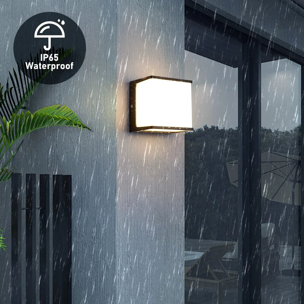 Luz de Pared Exterior AeroCube LED IP65