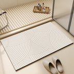 Alfombrilla de baño superabsorbente | Alfombrilla de suelo para baño antideslizante y de secado rápido