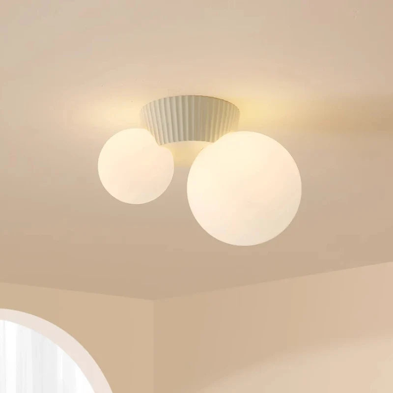 Luz de Techo Luméa | Diseño Moderno Francés de Doble Globo