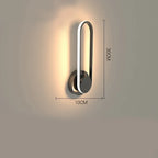 Lámpara de Pared LED Moderna | Aplique de Aluminio Giratorio 330°