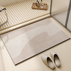 Alfombrilla de baño superabsorbente | Alfombrilla de suelo para baño antideslizante y de secado rápido
