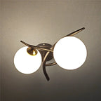 Lámpara de Pared Lunara | Diseño Nórdico LED de Doble Globo
