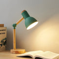 Lámpara de Escritorio de Madera Nórdica LED