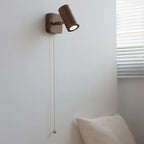 Lámpara de Pared Arlo | Foco LED Retro Nogal