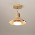 Lámpara de Techo NordicWood | Diseño Cónico de Madera Natural