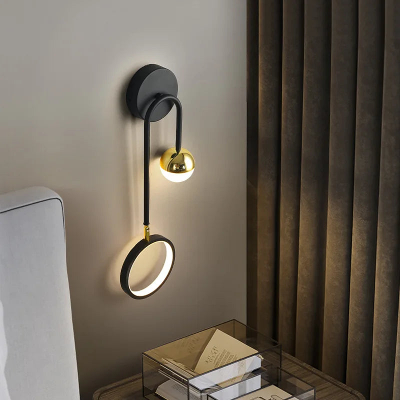 Lámpara de Pared Orbis | Diseño Nórdico Moderno con LED