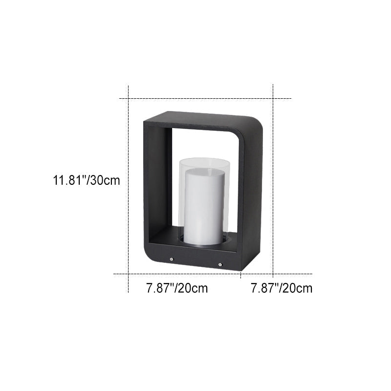 Luz LED Exterior Cuadrada Solar Impermeable